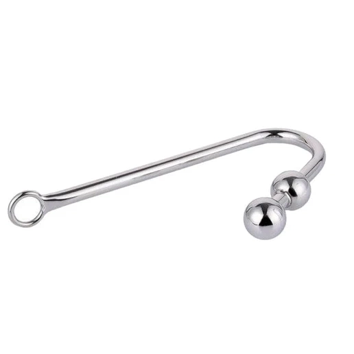 Anal Steel Balls Two Hook Pleasurable Stainless 4417 0705